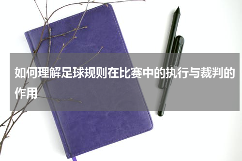 如何理解足球规则在比赛中的执行与裁判的作用